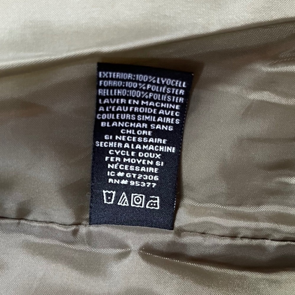 Social Standard by Sanctuary Olive Green Quilted Snap Front Jacket XXL XJ9190E1S - Picture 10 of 10